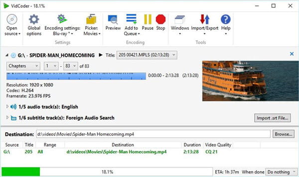 VidCoderの使い方