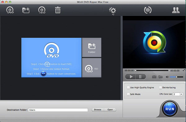 WinX DVD Ripper Mac Free